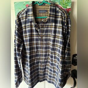 Fish Hippie Co Plaid Button Down Shirt